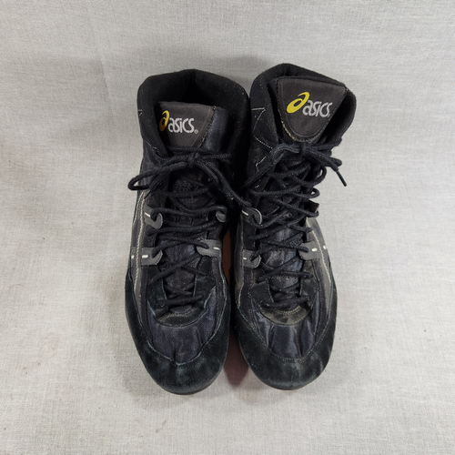 Vintage Y2K Rare Asics High Cut Black Lace Up Mens Size 14 Wrestling Shoes JL801 - Bild 4 von 13