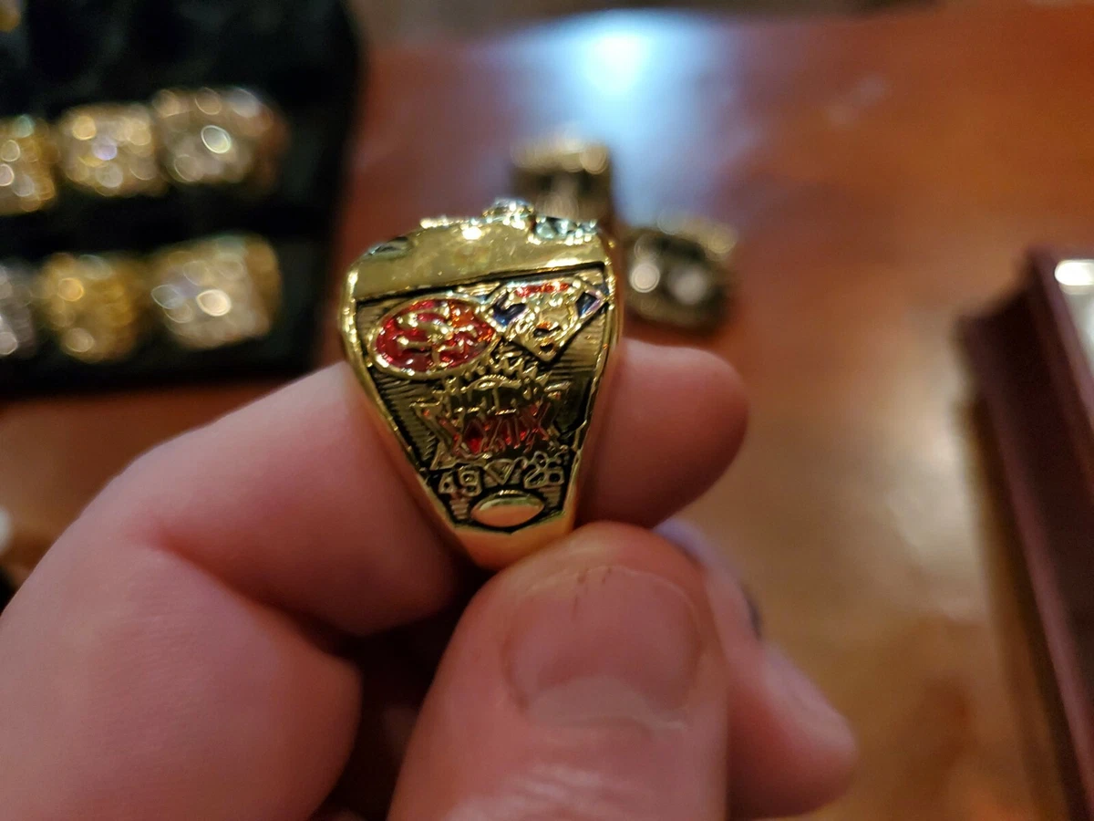 Steve Young Replica Superbowl Ring.49ers 5th Superbowl