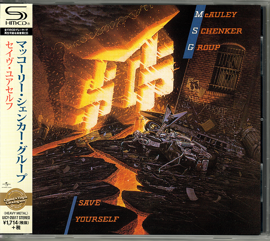 MSG~ McAuley Schenker Group ~ Save Yourself (1989) SHM-CD 2015