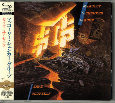 MSG~ McAuley Schenker Group ~ Save Yourself (1989) SHM-CD 2015 Japan   NEW  