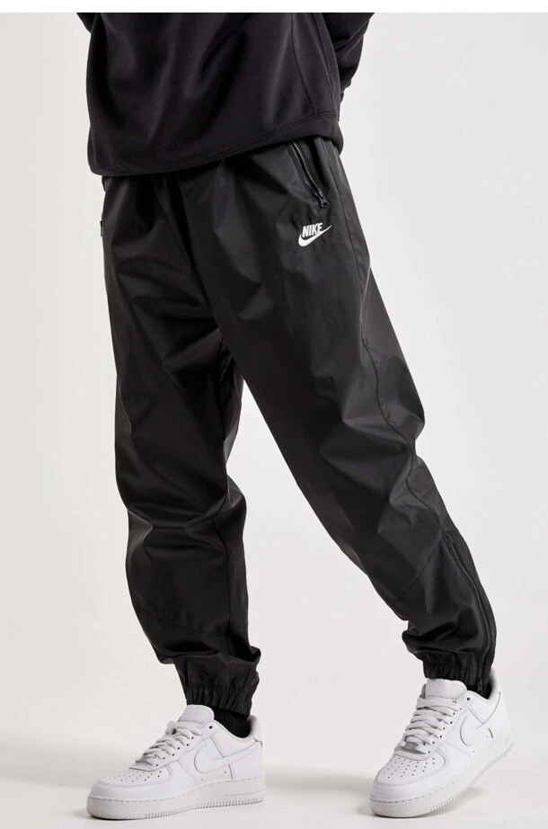 Nike Windrunner Track Woven Lined Pants Black DX0653-011 Men's Sz