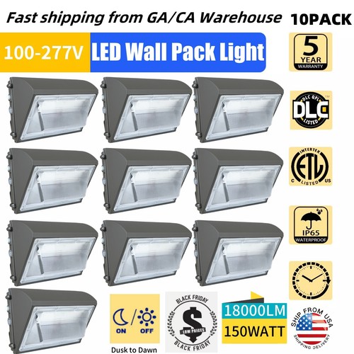 LED Wall Pack Light with Dusk-To-Dawn Photocell Outdoor Wall Mount Security Lamp - 第 20/20 張圖片