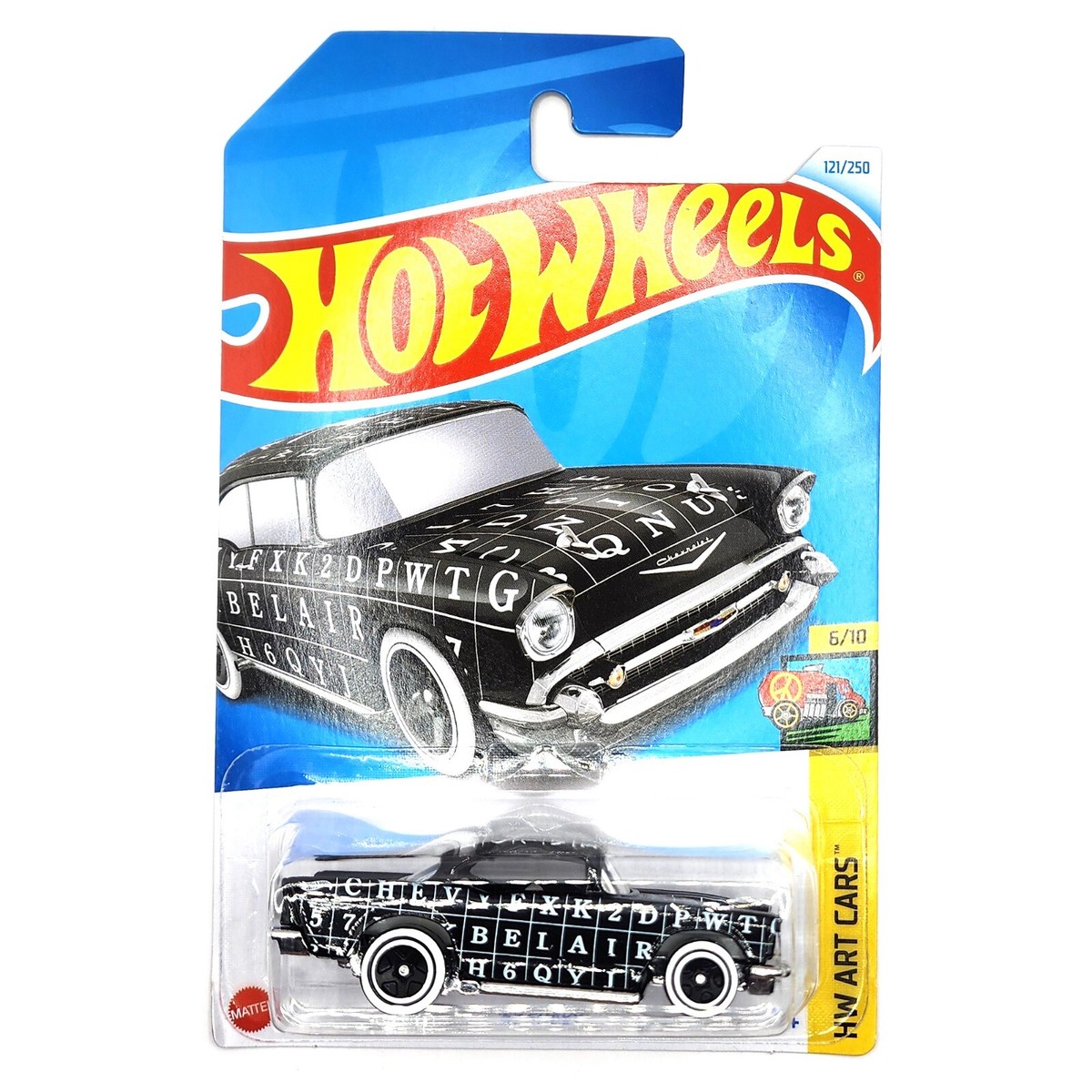 Hot Wheels 35周年記念 '57 Chevy Amazon.com: Hot Wheels '57 Chevy Bel Air Convertible, [Black