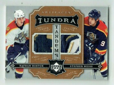07-08 UD Artifacts Tundra Tandems  Nathan Horton--Stephen Weiss  /35  Patches