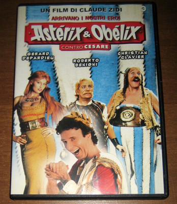 DVD ASTERIX UND OBELIX gegen Caesar mit Roberto Benigni - Cecchi Gori 1999