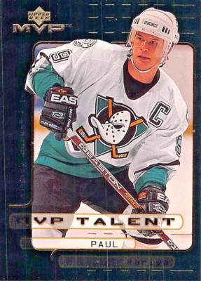 1999-00 Upper Deck MVP Talent Paul Kariya #MVP2 NM/MT ANAHEIM DUCKS