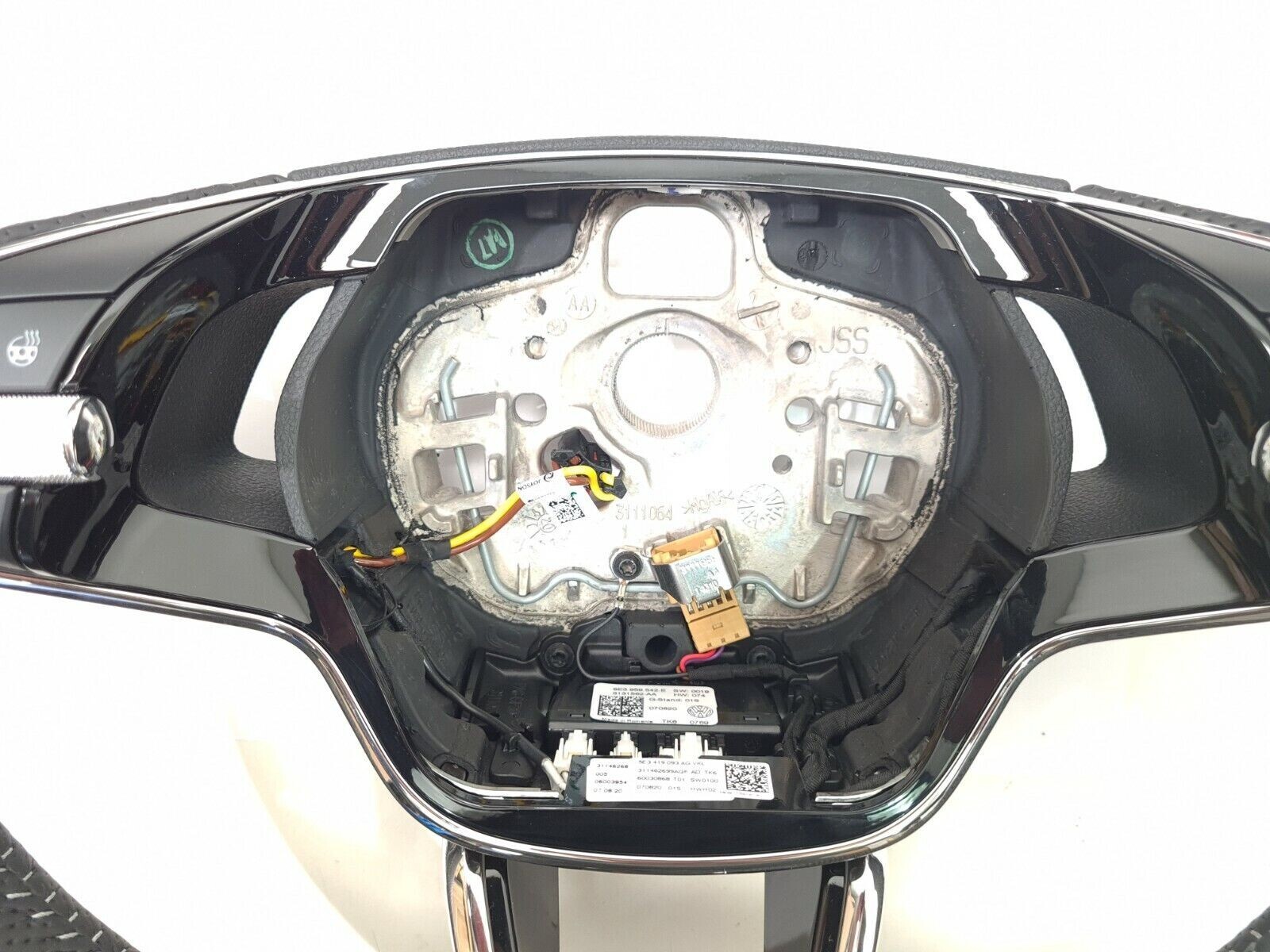 New orig MF Sportlederlenkrad SET+ABG RS FLAT for SKODA 