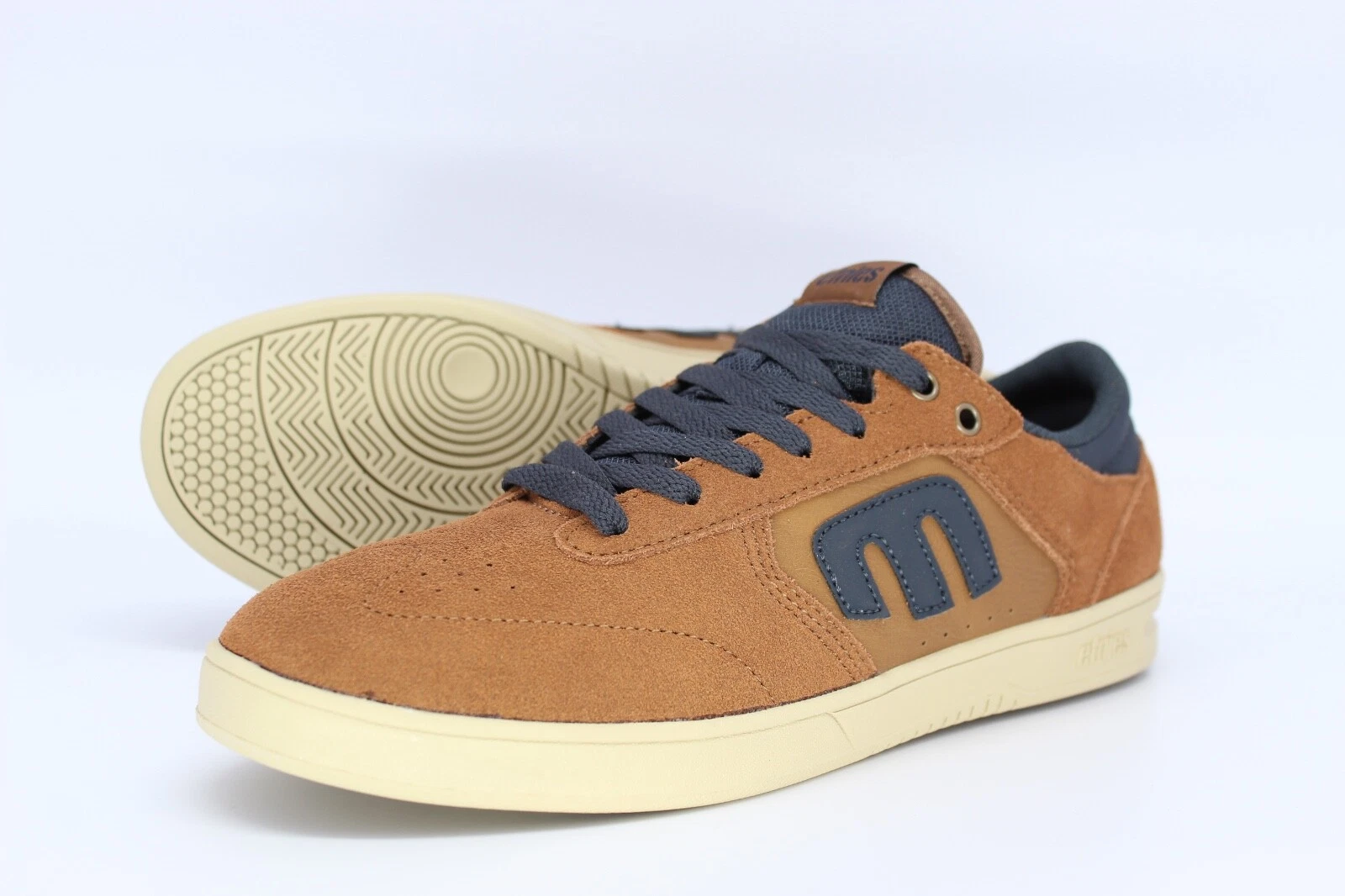 ETNIES WINDROW SNEAKER BROWN NAVY US 10 EUR 43 MENS SHOE