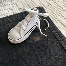 Mini 3D high top tennis shoe keychain key chain New key ring