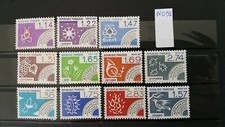 N092 France 11 timbres préoblitérés sans gomme entre yt 182 et 200 Voir photo