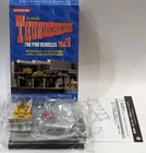 Konami Thunderbirds POD Vehicle Vol.1 Jet Air Transporter Jet Bulldozer Rare