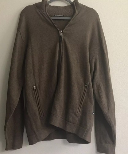 Nautical Mens Cardigan Jacket XL 