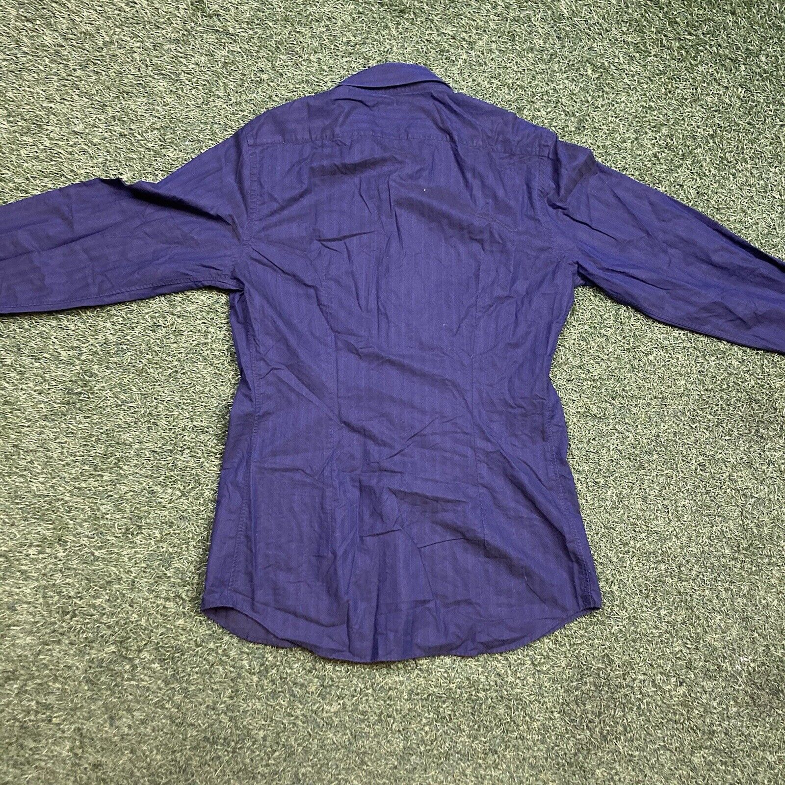 Vintage Prada Button Up Shirt Medium 41/16 90s 00… - image 6