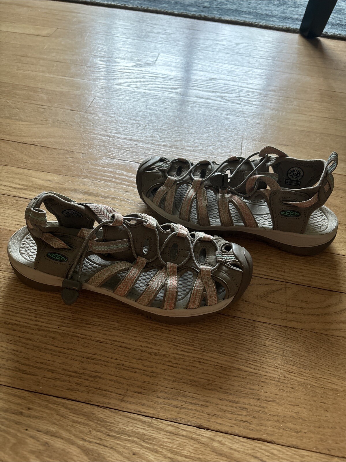 KEEN Sandalo sussurrato donna grigio US 8 5 escursionismo sport cap punta acqua