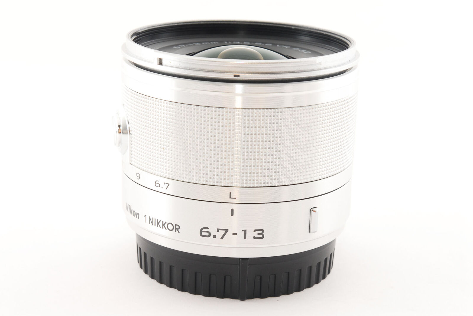 Nikon 1 NIKKOR 6.7-13mm f/3.5-5.6 AS VR IF ED Lens (Silver) for 