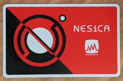 FREE SHIP FROM USA! New Taito RED NESiCA Card + EAmusement IC Pass Arcade Unused