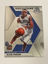 2019-20 Mosaic Basketball Hall of Fame #287 - Allen Iverson - Philadelphia 76ers