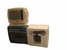 Premium 5 Portable Black And White Tv With AM/FM Radio