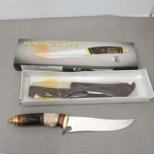 13in Hunting Knife Full Tang with Gut Hook Surgical Steel Chipaway Cutlery