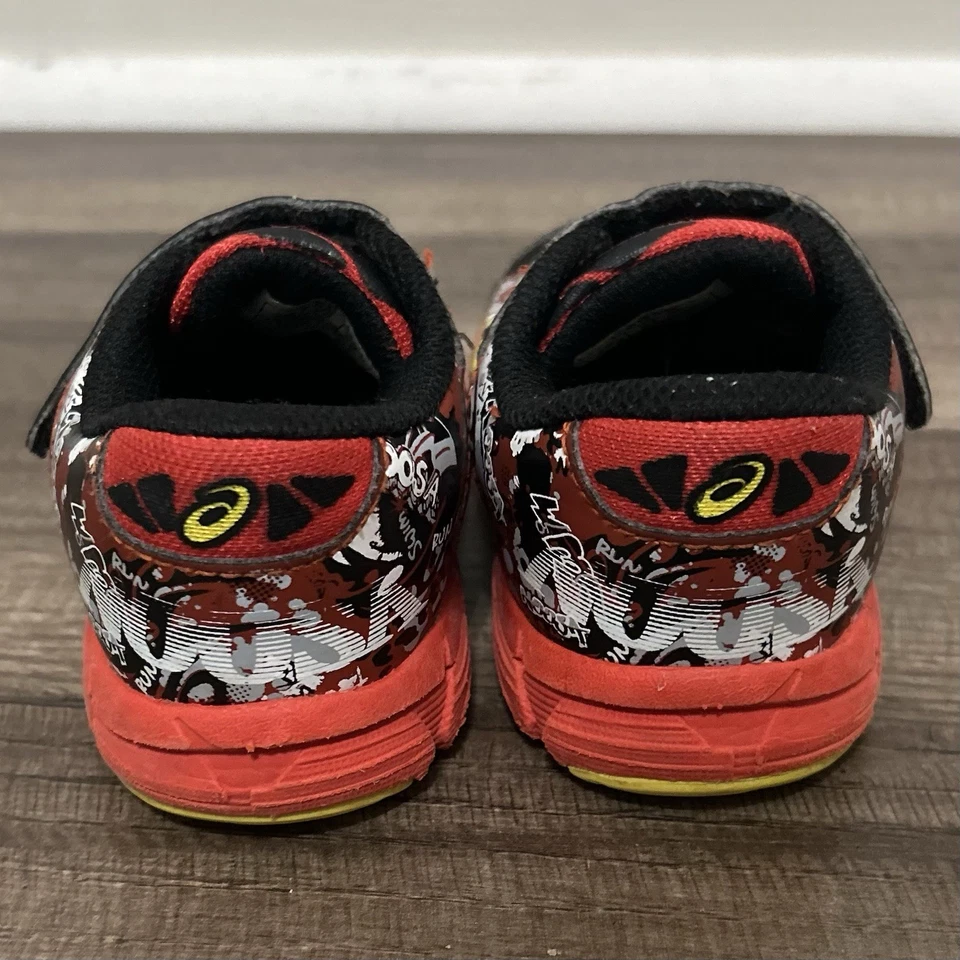 Asics Infantil Niño Pequeño Zapatos Talla 6 K Rojo Gel Noosa Tri 11 TS Tenis para Correr Foto 3 de 4