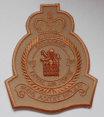 101 Squadron RAF Squadron / Wappen Tuch Patch Desert Wear