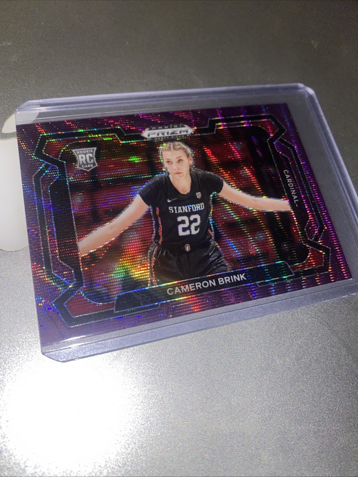 2024 Panini Prizm Draft Picks - Cameron Brink #89 Purple Wave Prizm Variations