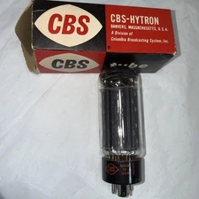 5U4GB CBS radio audio amplifier rectifier vacuum tubes valves tested 5U4