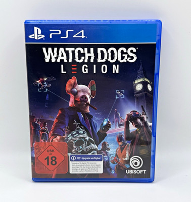 Watch Dogs Legion PS4 Spiel USK 18 | Disc Top Zustand | PS4 Game