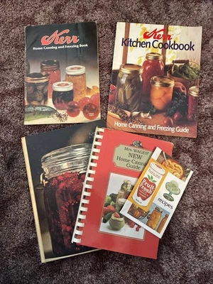 Lot of Kerr Home Canning and Freezing Paper & Hardback Vintage Recipes Cookbook - Image 1 of 4