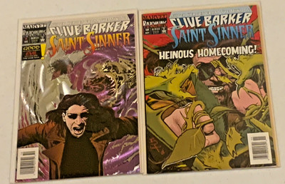 CLIVE BARKER SAINT SINNER #1, 2 (MARVEL COMICS  1991)  F/VF
