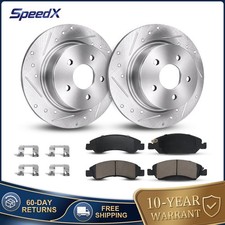 11.02 Inch Rear Drilled Brake Rotors Pads For Mazda3 2004-2013 11.02 Inch Rear Drilled Brake Rotors Pads For Mazda3 2004-2013