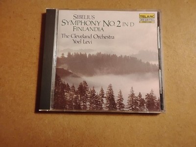 Sibelius Symphony No 2 Finlandia - Levi Cleveland Orchestra - Telarc CD  1984
