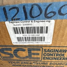 Saginaw Control SCE-12106CHNF Hinged Enclosure 12" x 10" x 6" - NEW