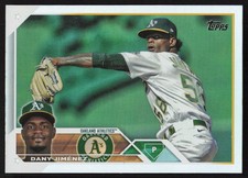 2023 Topps Rainbow Foil Dany Jimenez #164 Oakland Athletics