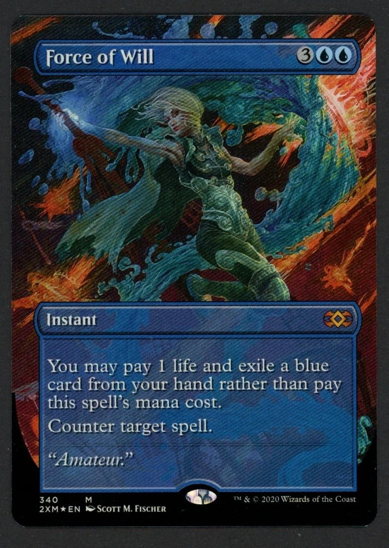Collectible Individual Force of Will Card Games in English for