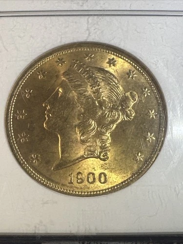 1900 $20 LIBERTY HEAD DOUBLE EAGLE GOLD COIN *NGC CERTIFIED MS-63* UNCIRCULATED