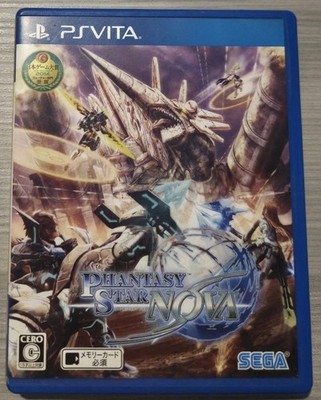 Phantasy Star Nova Sony PlayStation PS Vita Gebraucht Getestet Japanisch Vers...