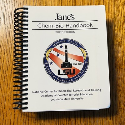 Jane s Chem-Bio Handbook 3rd Edition And Emergency Response To Terrorism