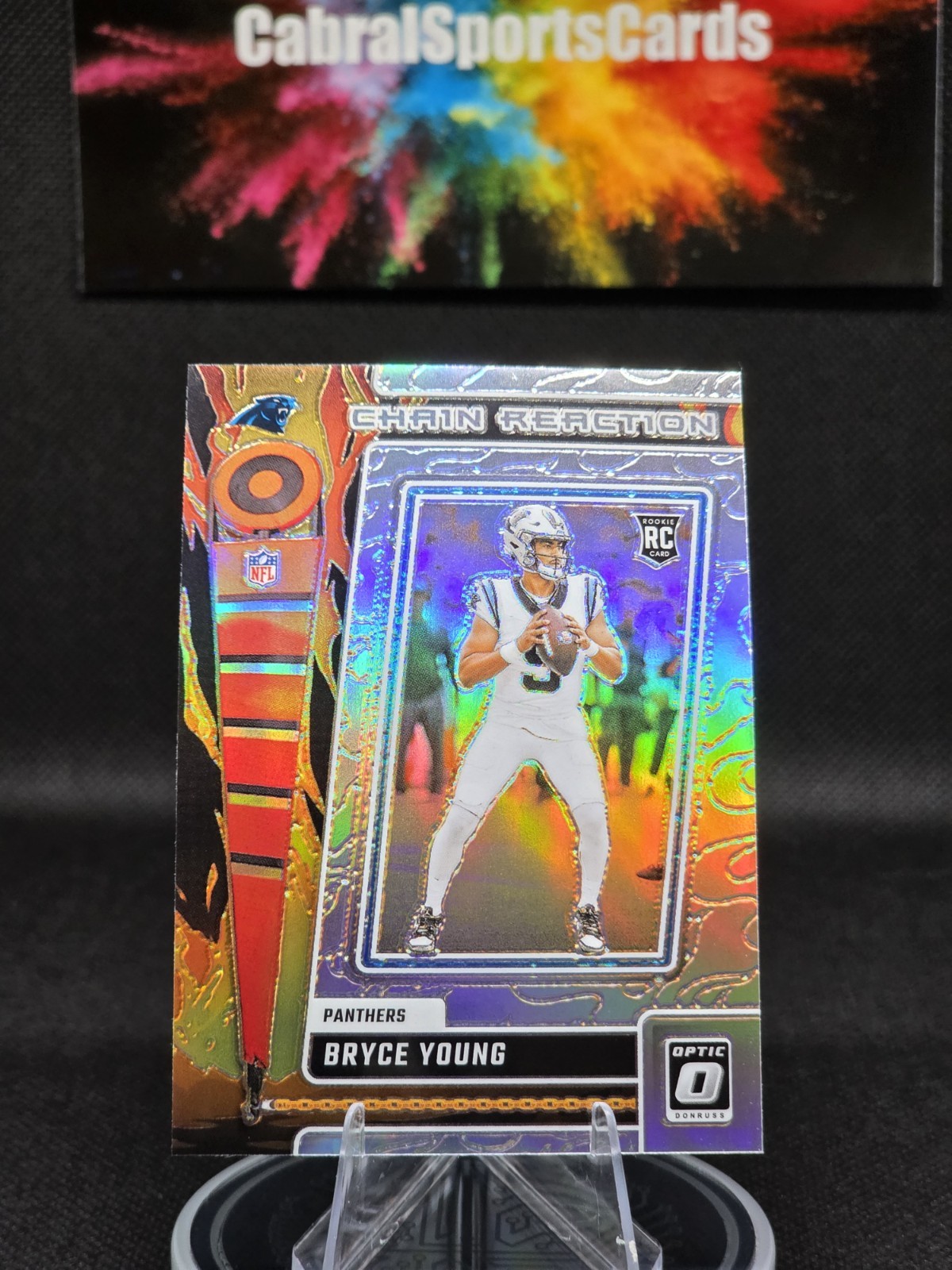 2023 Panini Donruss Optic - Chain Reaction Bryce Young #CR-BY (RC)