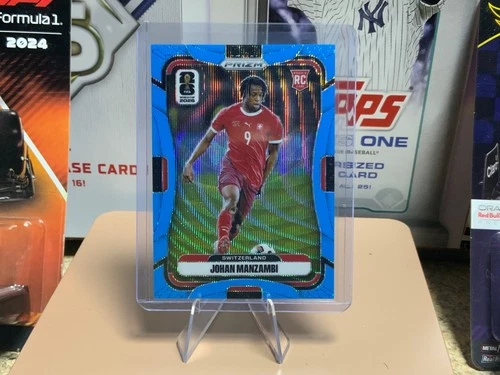 Johan Manzambi 2026 Panini Johan Manzambi #419 Blue
