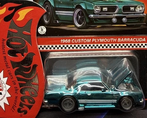 Hot Wheels Red Line Club (RLC) 1968 Custom Plymouth Barracuda💥Combined Shipping