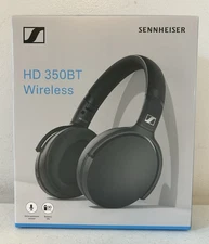 Sennheiser HD 350BT Wireless Bluetooth Headphones 30HR Battery USB-C Fast Charge