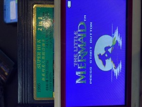 Famicom NES Game Super HIK 2in1 Contra (with special weapons),The Little Mermaid