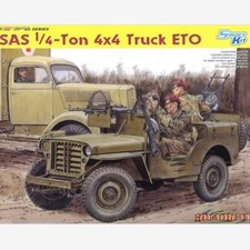 DRAGON 6725 1/35 SAS 1/4-Ton 4x4 Truck ETO Model Kit