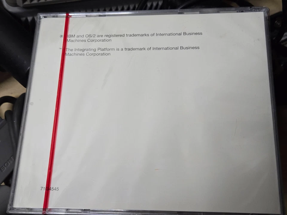 NUEVO CD-ROM IBM OS/2 Versión 2.1 1993 sellado de fábrica Foto 2 de 3
