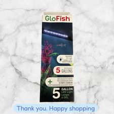 GloFish Blue  White LED Light for Up To 5 Gallons BRAND NEW SHIPPING