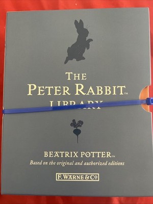 The Peter Rabbit Library Beatrix Potter 10 Book Hardcover Complete Box Set