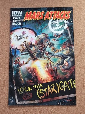 Mars Attacks Zombies vs Robots 2013 One Shot IDW Comics High Grade Combined Ship
