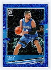 2020-21 Donruss Optic Blue Velocity #130 Nikola Vucevic Orlando Magic