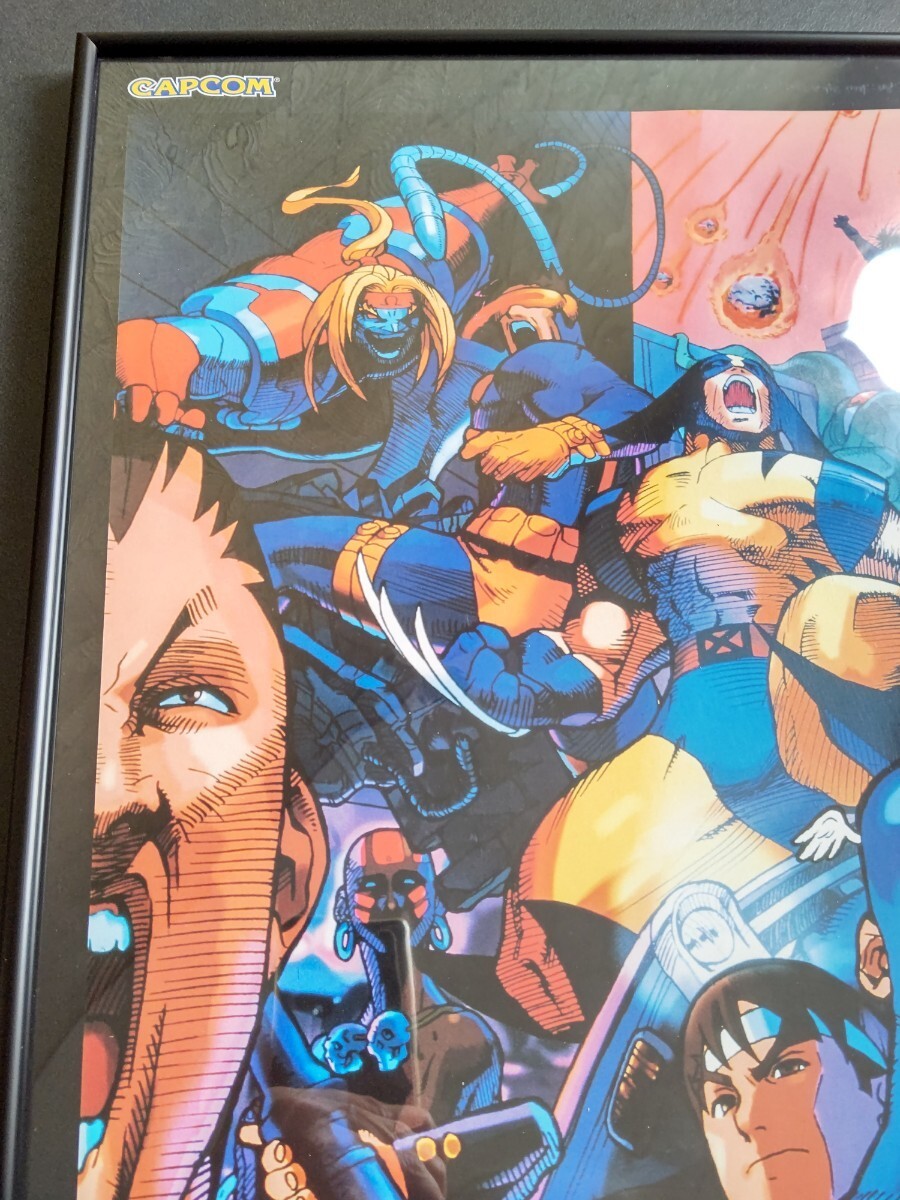 B2・表面フチ痛みあり】 MARVEL VS CAPCOM マブカプ ポスター Marvel